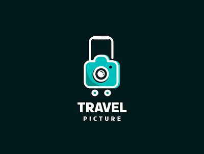 Travel Picture Logo Design branddesign brandidentity branding camera logo logo logo design logodesign picture travel vector