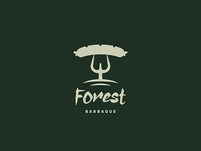 Forest Barbaque Logo Design