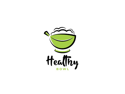 Healthy Bowl Logo Design bowl branddesign brandidentity branding branding concept healthy logo logo design logodesign minimalist logo vector