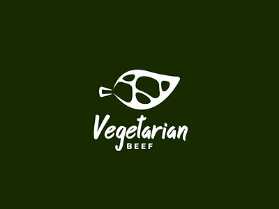 Vegetarian Beef Logo Design