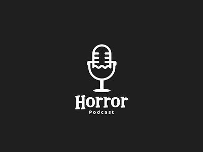 Horror Podcast Logo Design