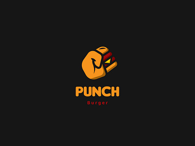 Punch Burger Logo Design