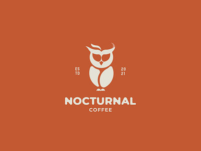 Nocturnal Coffee Logo Design