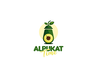 Alpukat Time Logo Design