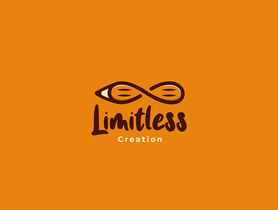 Limitless Creation Logo Design brandidentity branding branding concept creative idea infinite infinity limitless logo logo design minimalist logo pencil vector