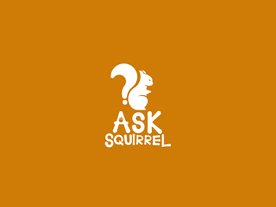 Ask Squirrel Logo Design