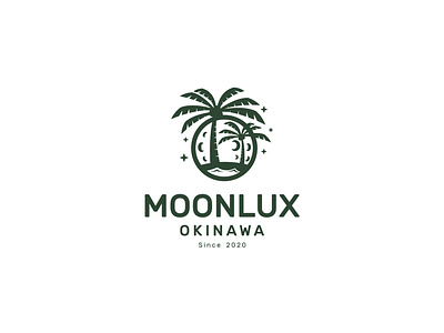 Moonlux Okinawa Logo Design