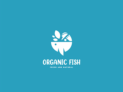 Organic Fish Logo Design