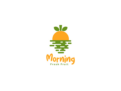 Morning Fresh Fruit Logo Design agri agriculture branddesign brandidentity branding branding concept design farm fruit illustration lemon logo logo design logodesign morning orange sea sunrise sunset water