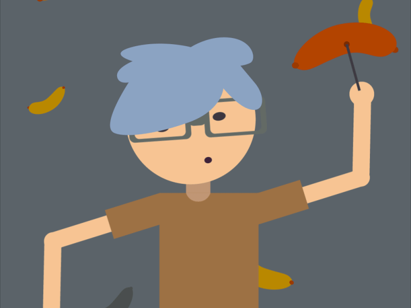 Sausages Rain by VietLeDuy on Dribbble