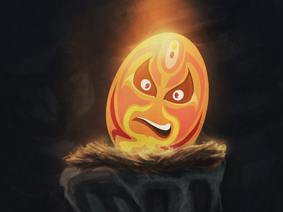 Angry Egg angry egg illustration