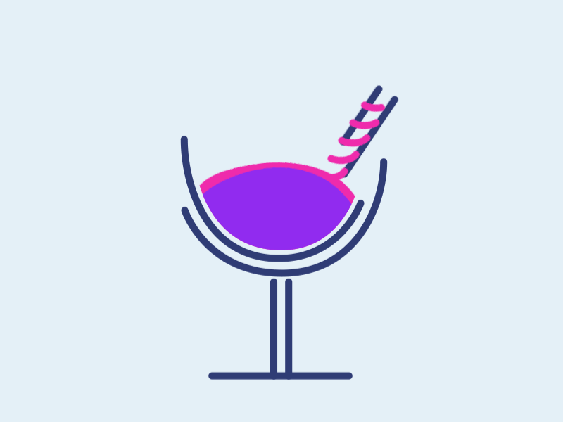 A glass of wine maybe? animation glass graphic icon wine
