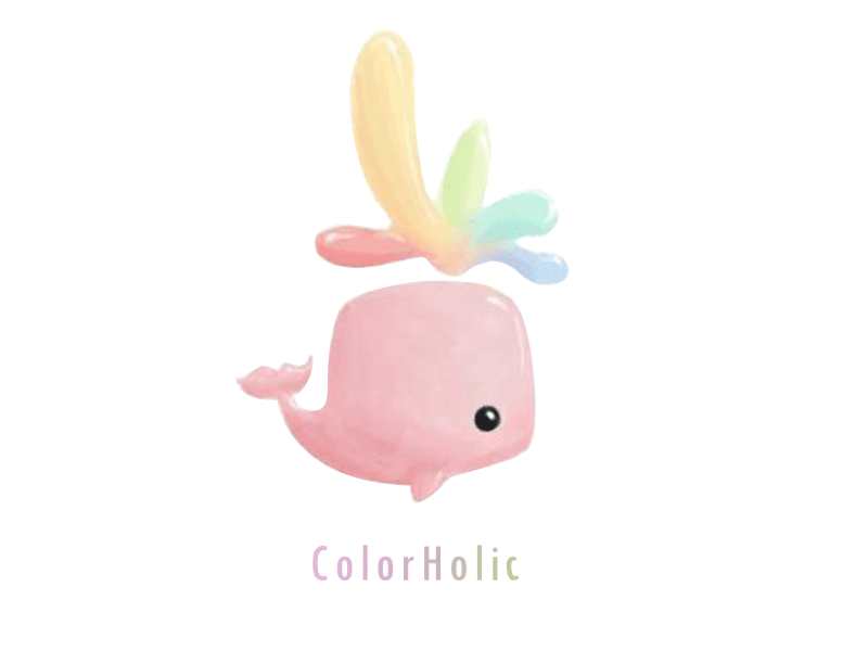 ColorHolic logo animation colorholic frame by frame logo photoshop