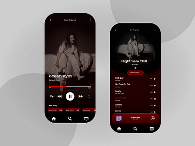 Whats on My Playlists ?? app app design design music ui uiux