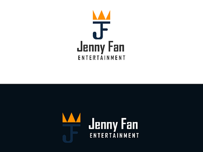 Jenny fan entertainment - logo design