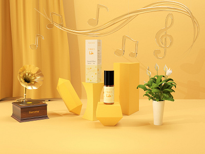 Siuroma | Essential Oil Roll-On Product Packaging Design