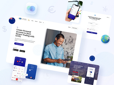 GCFX BY KVB GLOBAL CAPITAL | Mobile App & Website Design