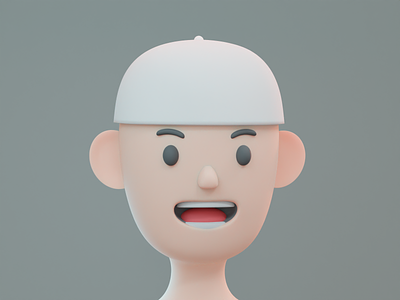 Avatar Icons Muslim 3d 3d blender 3d modeling 3d rendering avatar icons icon illustration