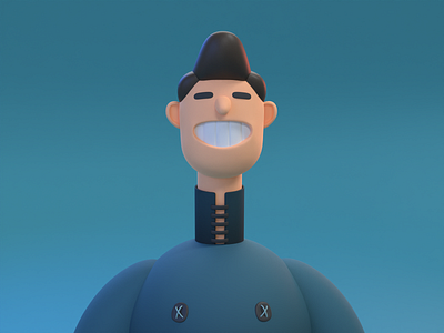 Mograph Character 3d 3d blender 3d modeling 3d rendering avatar icons design icon modeling mograph