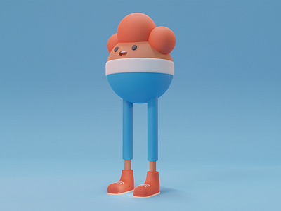 Ochobol blender3d blendercycles character modeling simple