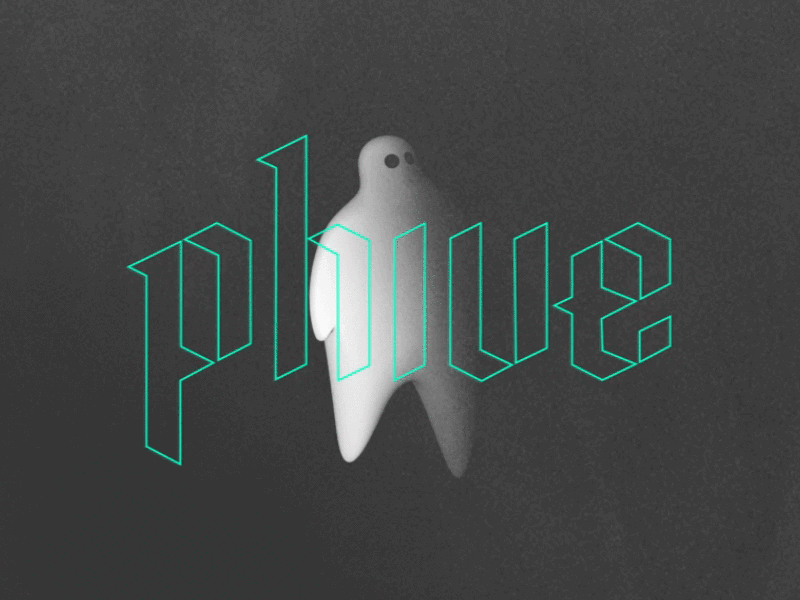 Phantom Phive after effects animation dark design displacement invitation motion