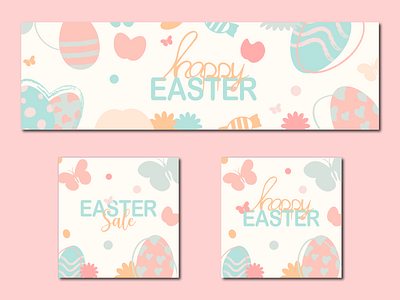 Happy  Easter Vector Collection