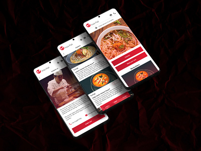 Asia Pail - Online restaurant delivery experience asian food mobile app online delivery user experience user interface