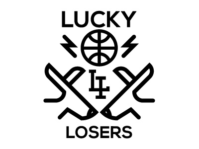Lucky Losers basket guadalajara icon logo