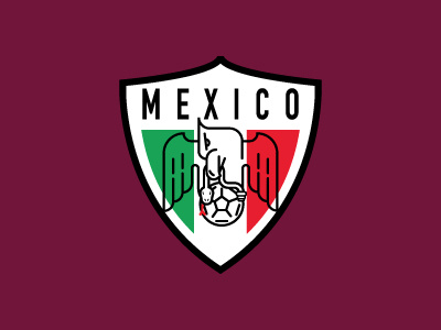 Mexico Futbol Club badge club football futbol icon mexico retro soccer