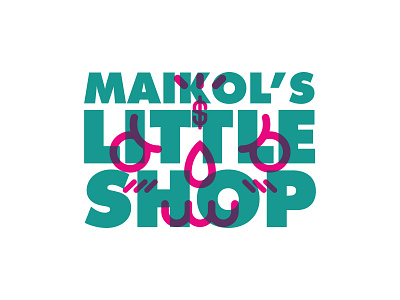 Maikol's "little shop" icon logo shop