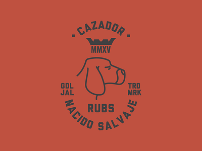 Cazador Rubs beagle guadalajara icon logo mexico rubs wild