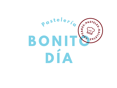 Pastelería Bonito Día baker branding day icon mexico pan panaderia pasteleria