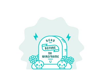 Dead before no wireframe skull skulls tombstone varangard wireframe