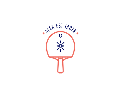 the Racket badge eye icon ping pong varangard