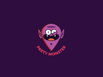 Party Monster badge character design halloween illustration mexico monster vampire vampires