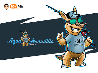 Aqua Armadillo