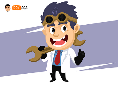 Young Scientist Character/Mascot