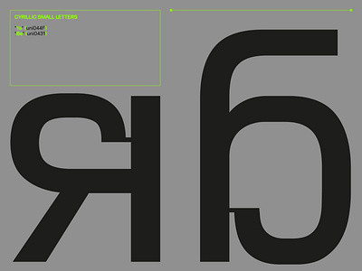 Drab font support Cyrillic