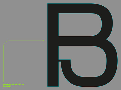 Drab font — B branding design font free fonts minimal trend type typography ui ux