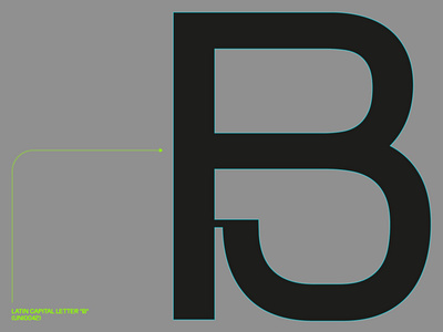 Drab font — B