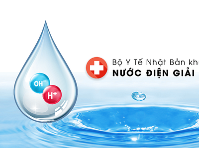 tác dụng của nước ion kiềm branding illustration logo ux