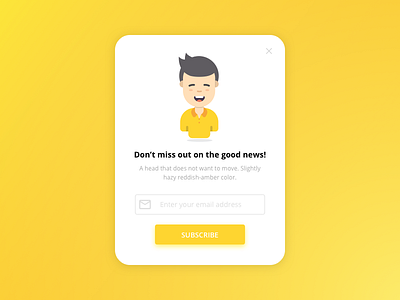 Daily UI Challenge #016 - Pop Out