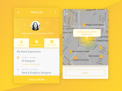 Daily UI Challenge #020 - Location Tracker