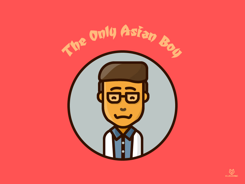 The Only Asian Boy By Luigi John On Dribbble