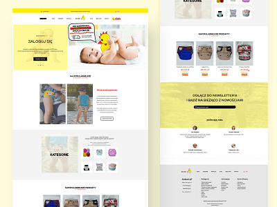 Kokosi Web UI 2020 baby baby clothes ui uiux ux web webdesign