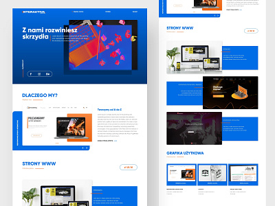 interaktiva Web UI 2020 ui uiux ux web webdesign webdesignagency webdesigner website