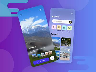 Travel App Design