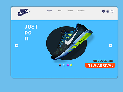 Nike Landing Page