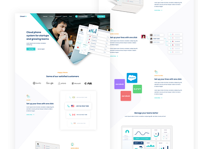 Clund-X- Web Cloud Landing Page