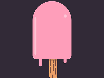 ice cream flat animation design flat icon illustration illustration art illustrator logo minimal vector